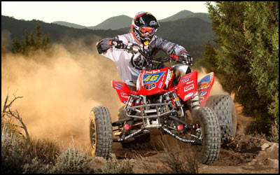 Moose Racing's Andy Lagzdins - AMA NHHA Pro ATV Racer