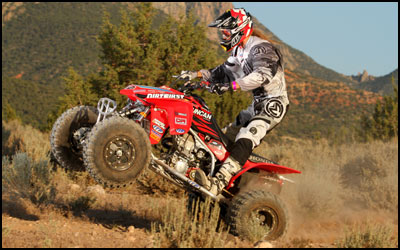 Duncan Racing's Andy Lagzdins - Honda 450R Sport ATV