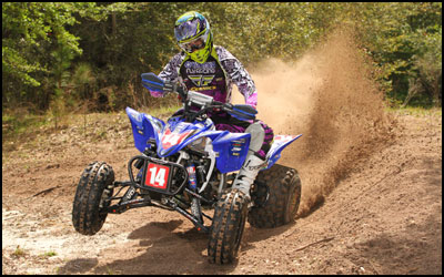 Yamaha's Johnny Gallagher - GNCC XC1 Pro ATV Racer