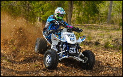 GBC Motorsports'  Brycen Neal - GNCC College A Class ATV Racer