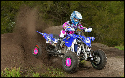 Yamaha Racing's Traci Cecco - GNCC Women's Class ATV Racer 