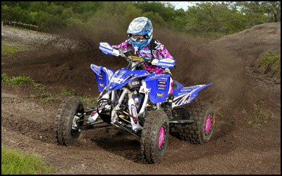 Percision Racing's Traci Cecco - GNCC Women's Class ATV Racer