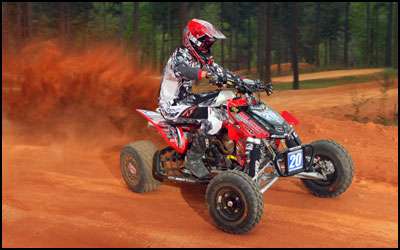 DWT's Josh Upperman - Honda 450R Sport ATV