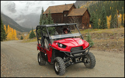 Kawasaki Teryx 4 SxS - Cunningham Gulch San Juan Mountains