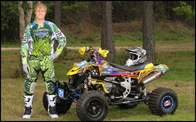 Can-Am's Cam Reimers - AMA ATV Motocross Racer