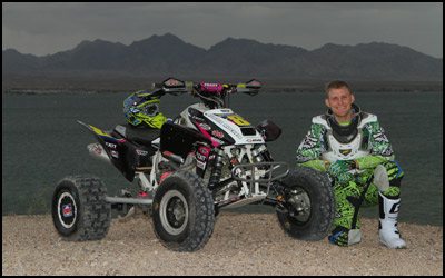 LMR's #8 Robbie Mitchell - WORCS Pro ATV Racer