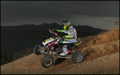 Motoworks' #8 Robbie Mitchell - WORCS Pro ATV Racer