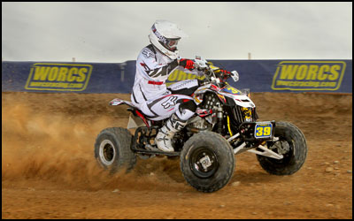 FMF's #39 Collins Webster - WORCS Pro ATV Racer - Primm, NV