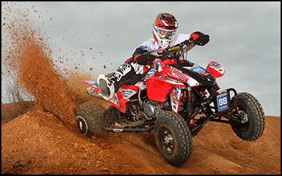 
Fly Racing's #88 Joel Hetrick - Honda 450R Sport ATV