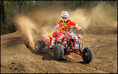 Rage ATV's #77 Nick Moser - Honda 450R Sport ATV