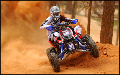 Maxxis' #20 Josh Upperman - Honda 450R Sport ATV