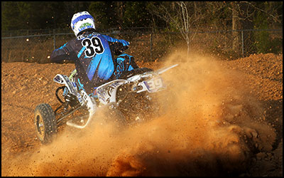 
Fly Racing's #39 Sean Taylor - Mtn. Dew AMA Pro ATV MX Racer
