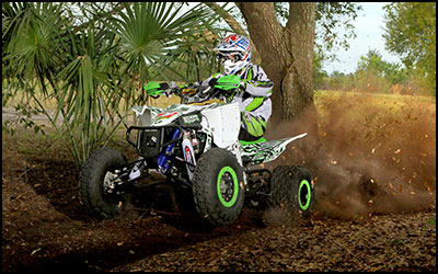 HiPer Wheels' #7 Kevin Yoho - Yamaha YFZ450R Sport ATV