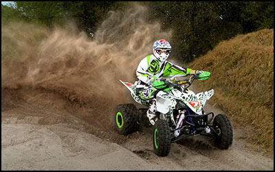 GBC Motorsports' #7 Kevin Yoho - Yamaha YFZ450R Sport ATV