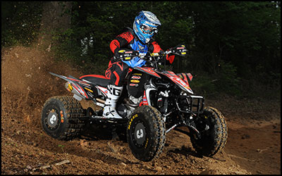 FMF's #3 Taylor Kiser - AMA MAXC Pro ATV Racer