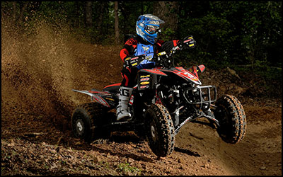 Houser Racing's #9x Bill Ballance - GNCC XC1 Pro ATV Racer