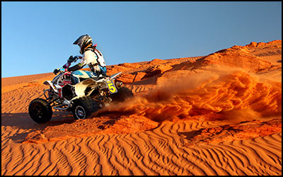
DWT's #5 Robbie Mitchell - WORCS Pro ATV Racer