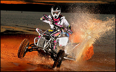 Fasst Co.'s #5 Robbie Mitchell - Honda 450R Sport ATV