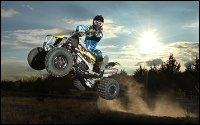 
Elka Suspension's #22 Cody Miller - Can-Am DS450 Sport ATV