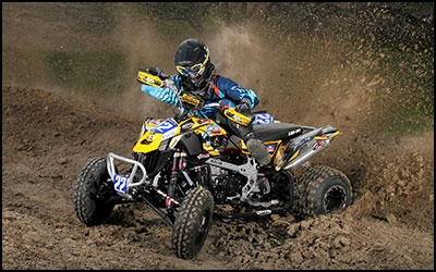Louis Powersports' #22 Cody Miller - Can-Am DS450 Sport ATV