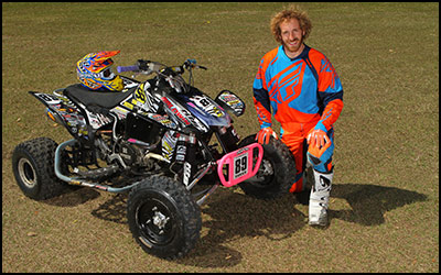 SSi Decals' #98 Cody Suggs - AMA Pro ATV Motocross Racer