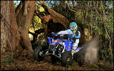 FOX Athlete #8 Johnny Gallagher - Yamaha YFZ450R Sport ATV