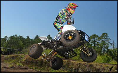 Walsh Race Craft's #17 Jon VenJohn - AMA Pro ATV MX Racer