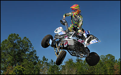 FOX Athlete #17 Jon VenJohn - Honda 450R Sport ATV