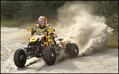 Jarrod McClure Can-Am DS450 ATV Racer
