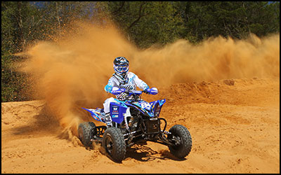 Thomas Brown Yamaha YFZ450R ATV Racer