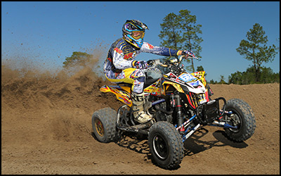 
Pro ATV Motocross Racer Ronnie Higgerson
