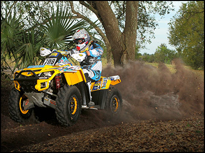 GNCC 4x4 Utility ATV Racer Forrest Whorton