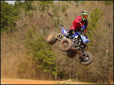 ATV Motocross Racer Adam Clark