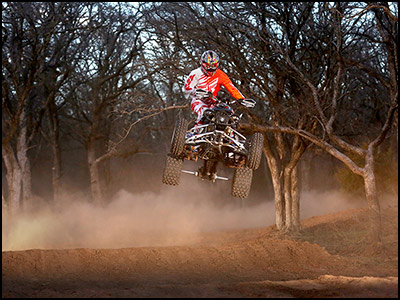 ATV Motocross Racer Alex Woskob