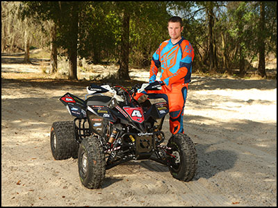 Chris Bithell GNCC Racing Pro ATV Racer