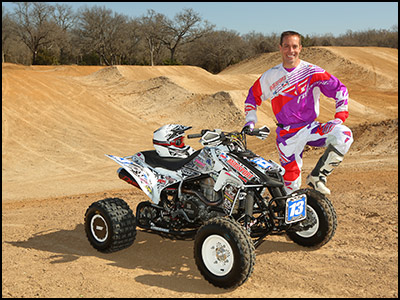 John Natalie Pro ATV Motocross Racer