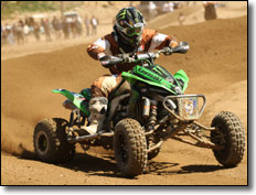 Josh Creamer - Kawasaki KFX450R ATV Race Team