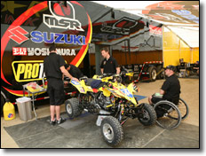 Rockstar MSR Pro Taper Yoshimura Suzuki ATV Race Team