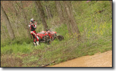 Joe Byrd - Honda TRX 450R ATV Wreck