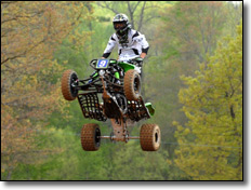 Josh Creamer - Kawasaki Pro ATV Motocross Racer - KFX 450R ATV