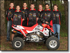 Polaris Outlaw 450MX ATV Race Team