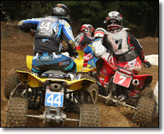 Suzuki's Chad Wienen  -  Pro ATV Motocross Racers