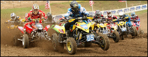 Suzuki's Doug Gust -  Pro ATV Motocross Racers