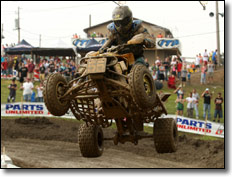 Suzuki's Doug Gust  & Dustin Wimmer  -  Pro ATV Motocross Racers