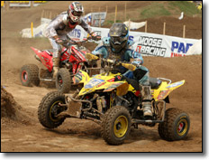 Suzuki's Chad Wienen  -  Pro ATV Motocross Racers