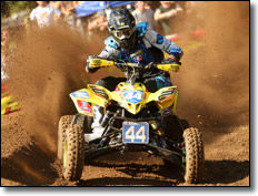 Suzuki's Chad Wienen  -  Pro ATV Motocross Racers