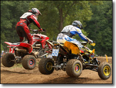 Suzuki's Doug Gust  -  Pro ATV Motocross Racers