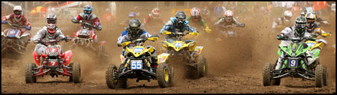 Suzuki's Doug Gust -  Pro ATV Motocross Racers