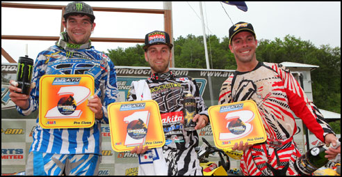 Pro ATV Racing Podium