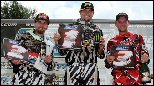 Pro ATV Racing Podium
